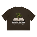 "Rooted In The Word" Unisex Heavyweight Boxy T-Shirt (Unisex)