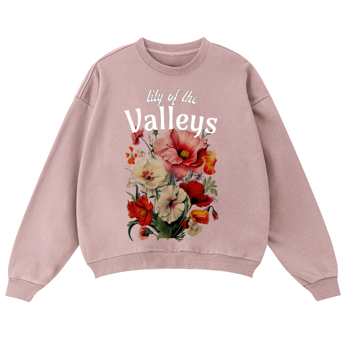 Lily of the valley (Oversized Crewneck sweatshirt)