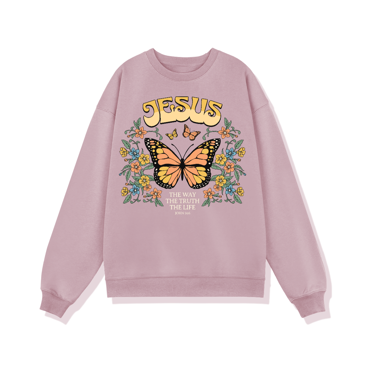 Jesus is Life Oversized Sweatshirt