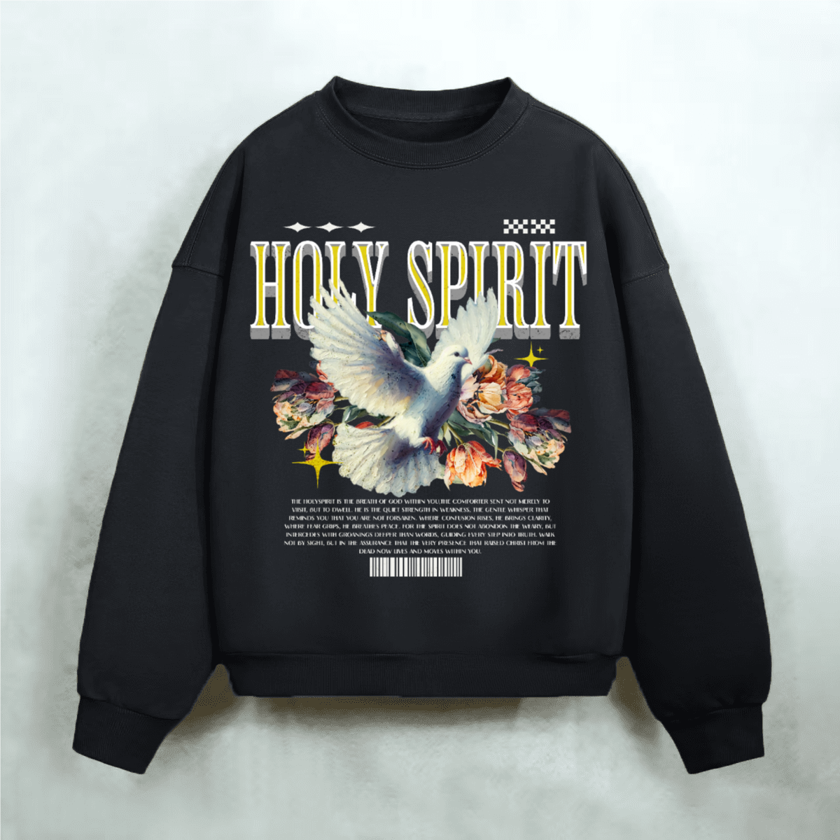 Unisex Holy Spirit Oversized Sweatshirt