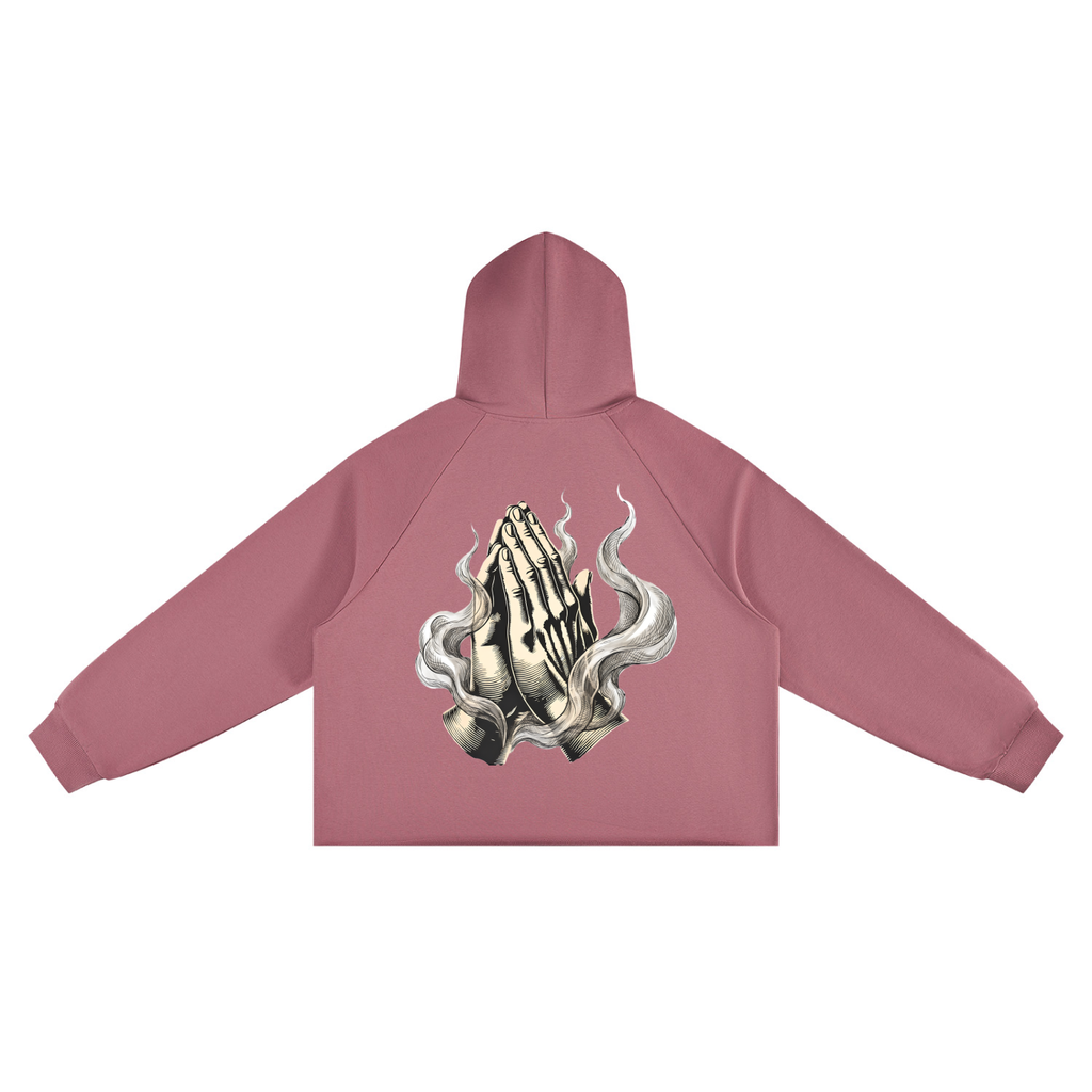 Pray Without Ceasing Boxy Hoodie