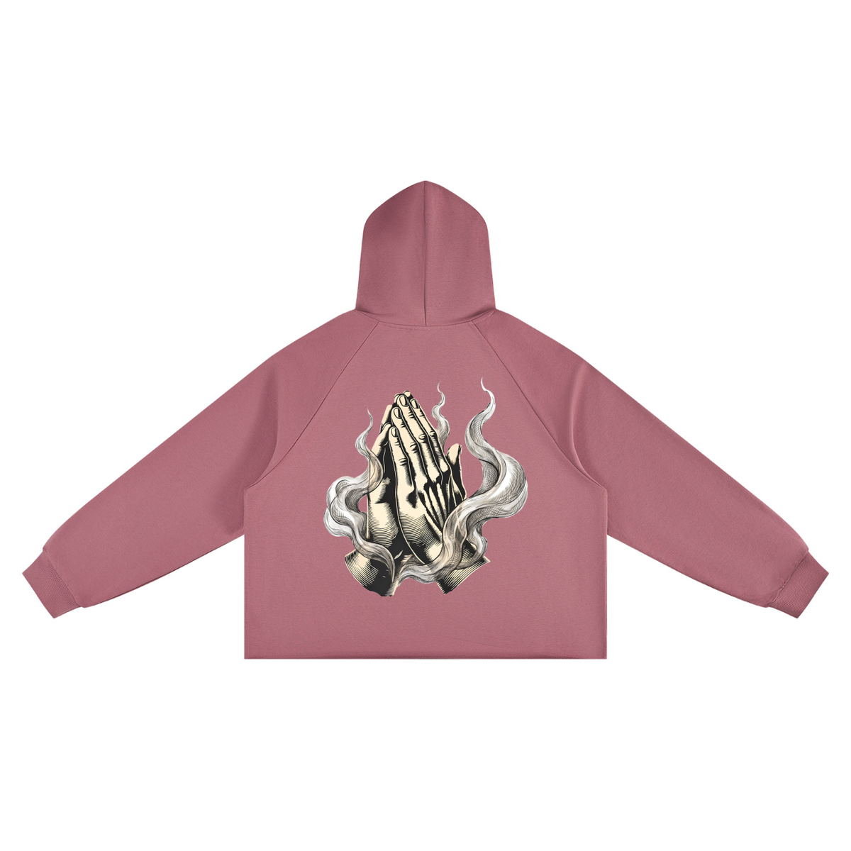 Pray Without Ceasing Boxy Hoodie