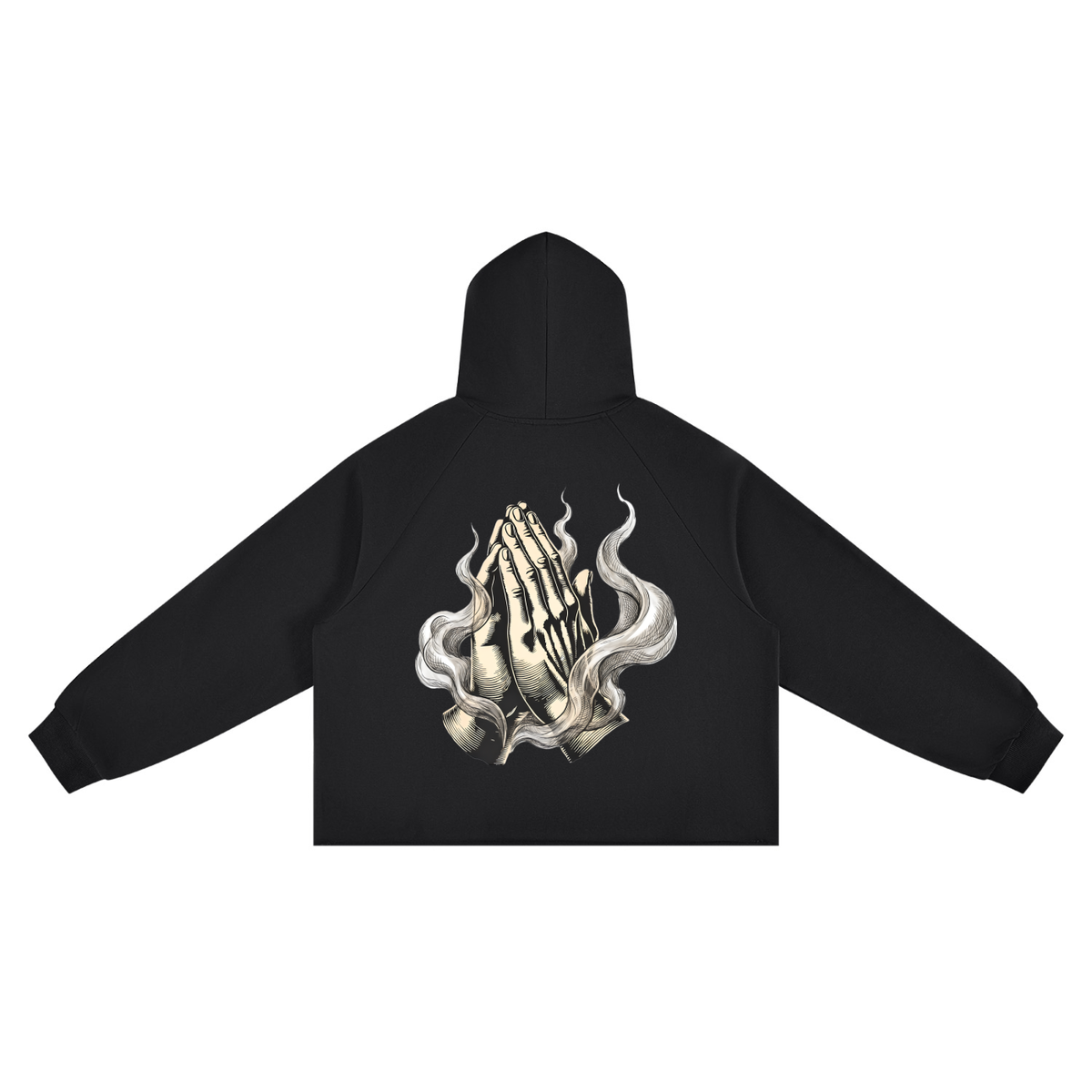 Pray Without Ceasing Boxy Hoodie