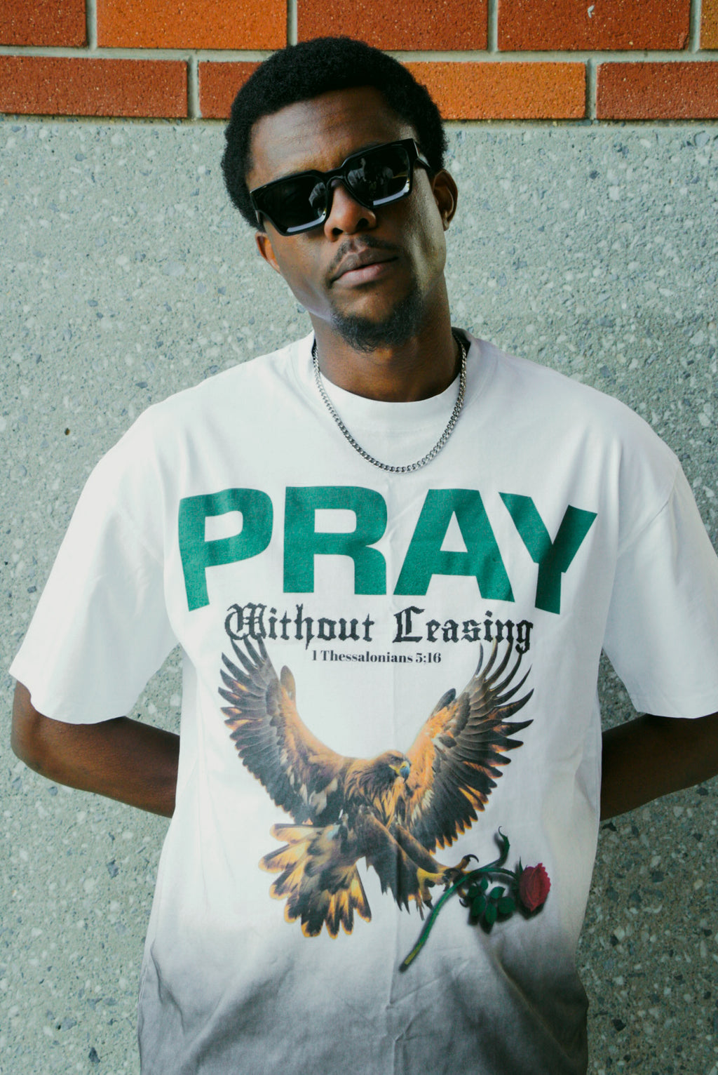 Pray Without Ceasing Sunfade Vintage