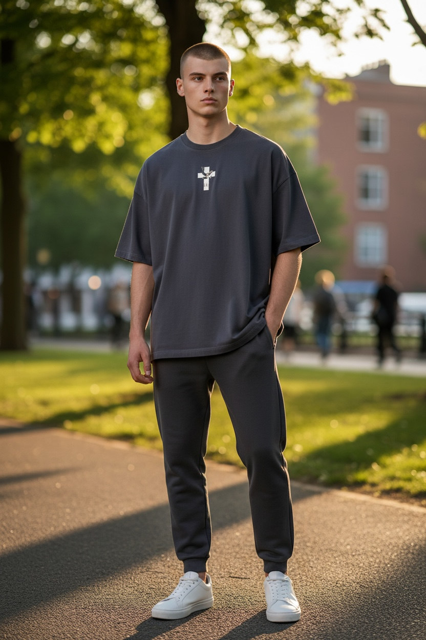 He is Risen Unisex Oversized T-shirt