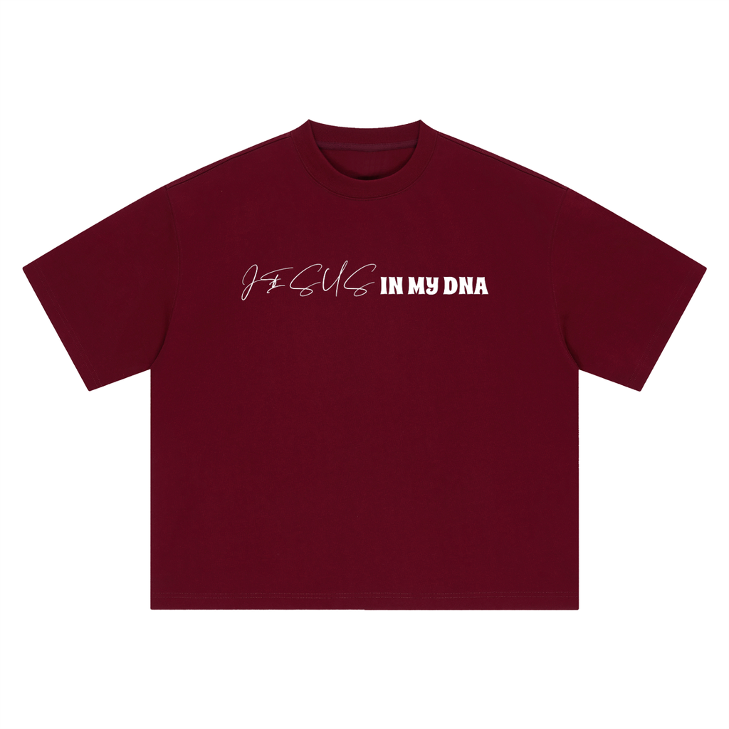 '' Jesus In My DNA" Boxy Oversized T-Shirt