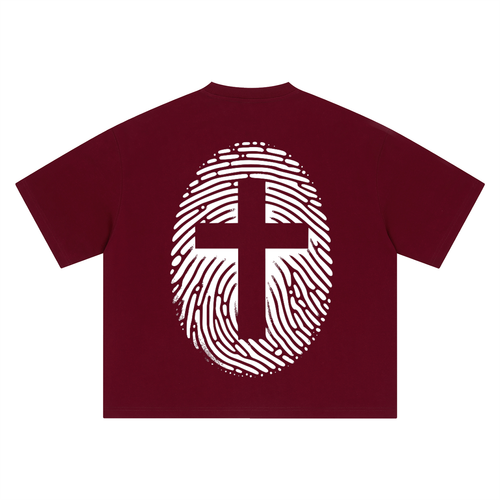 '' Jesus In My DNA" Boxy Oversized T-Shirt