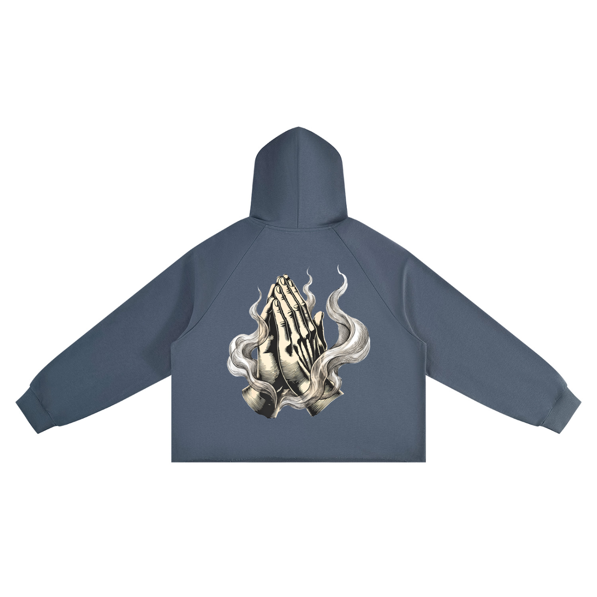 Pray Without Ceasing Boxy Hoodie